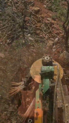 Vineyard cleanup after pruning.🚜credit:nachoviticultura #viticulture #vineyard #engineering #pruning