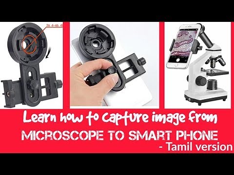 Simple Method - Learn how to capture image from Microscope to Smart phone #essenceworld