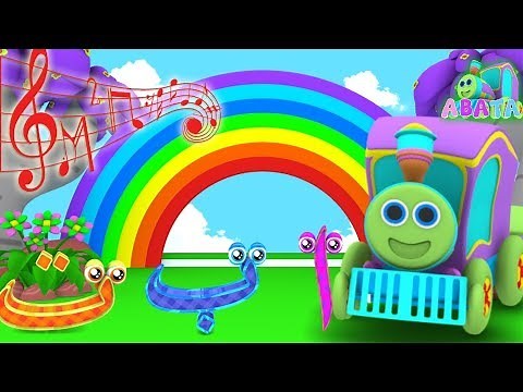 Arabic Alphabet Song Cartoon 3D Animation With Battar Hijaiyah Trains For Children and Kids