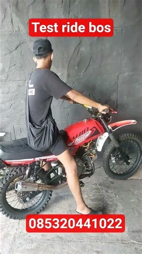 test ride mesin zhongshen 190cc pakai rangka honda win