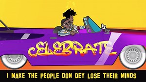 Lyric video Kwesi Arthur x Teni - Celebrate LYRICS