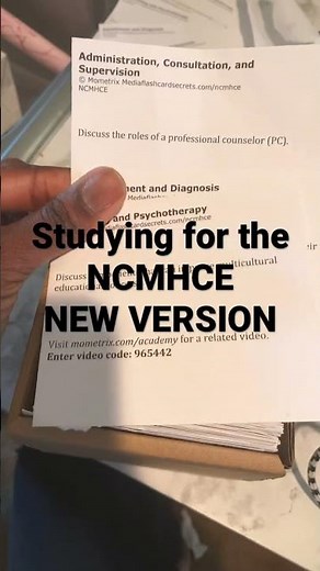 Journey to private practice: Studying for the NCMHCE EXAM