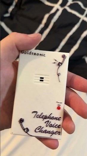 Scream 1 voice changer replica complete #ghostface #scream