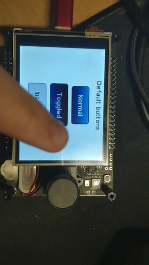 Sipeed MAIX Go LittlevGL 演示（基于Arduino）