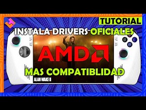 🔔 ROG ALLY- How to install the latest AMD drivers #alanwake2 #rogally #legiongo