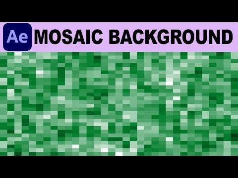 Create a Mosaic Background in Adobe After Effects