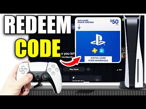 How To Redeem Gift Card On PS5 - Easy Guide