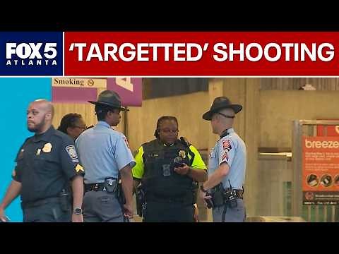 Manhunt underway after Midtown MARTA shooting | FOX 5 News