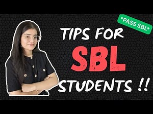 Ultimate Tips to Ace Your SBL Exam! #acca #students #youtube