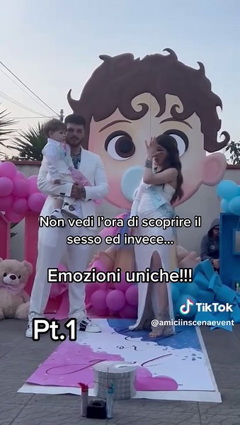 Bellissimo Gender Reveal con Sorpresa Pt.1