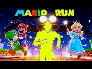 Immersive Interactive Warm Up 🍄 SUPER MARIO GALAXY RUN 🔥 High Quality Full Body Workout
