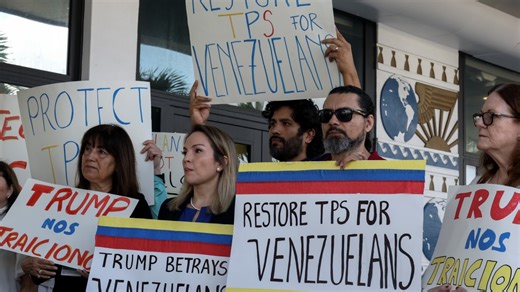Supreme Court says Trump can strip protected status for Venezuelans for now