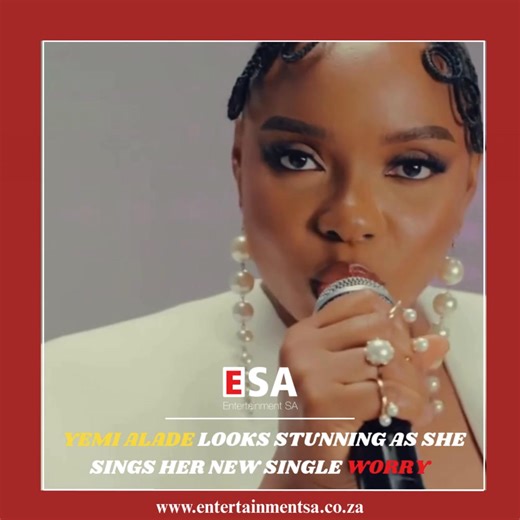 Radiating beauty and soul, Yemi Alade captivates hearts as she delivers her new single 'Worry' with flawless vibes and pure emotion. #yemialade #worry #entertainment #newsong #celebritynews #entertainmentnews | Entertainment-SA