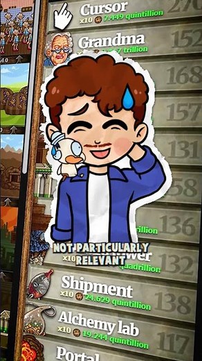 How Cookie Clicker's Worst Unit Becomes Its Best