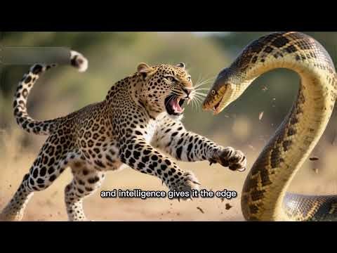 When a Leopard Meets a Python… The Truth Will Shock You