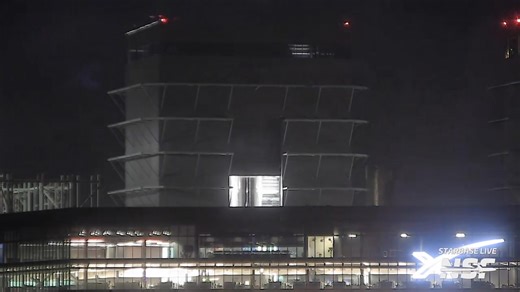 The Mega Bay 1 door has been opened, revealing Booster 19 on its cryo stand! Also, the City of Starbase has setup a new road delay beginning at 9:00pm CST (3:00 UTC). We may very well see a rollout to Masseys today still! A reminder we will have a dedicated commentary stream, which is linked in the comments, but also stay tuned to our 24/7 livestream, Starbase Live, until things really get going! Links below! 👇 | NASASpaceflight.com