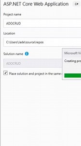 ✔️ ADO.NET CRUD Operations in ASP.NET CORE Application