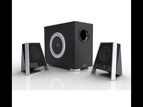 Altec Lansing 2621 Desktop/Multi Media Speakers Unboxing and Sound Review