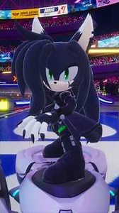 Ryan the Demonwolf in Sonic Racing Crossworlds Mod (OC Commission) #sonicracingcrossworlds #wolf #oc