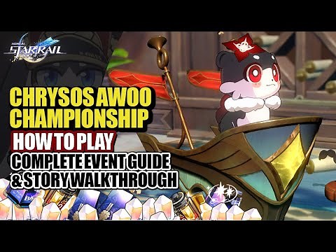 How To Play Chrysos Awoo Championship Complete Event Guide | Chimera Tournament | Honkai Star Rail