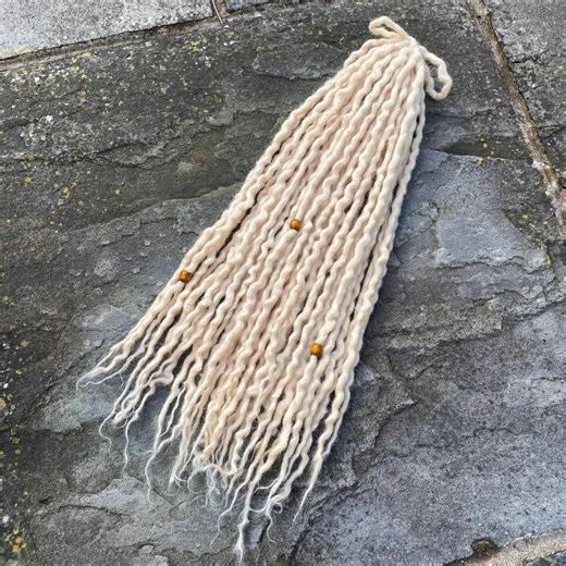 Custom - Double Ended Wool Dreadlocks - Blonde - Select Your Length & Amount - Etsy