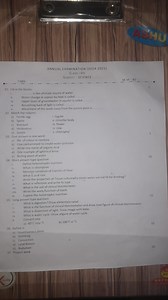 ANNUAL EXAMINATION (2024-2025)CLASS - VIISUBJECT: SCIENCETIM... | Filo