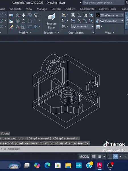 Tutorial Autocad 3D: Gambar dan Proyeksi Ortografis