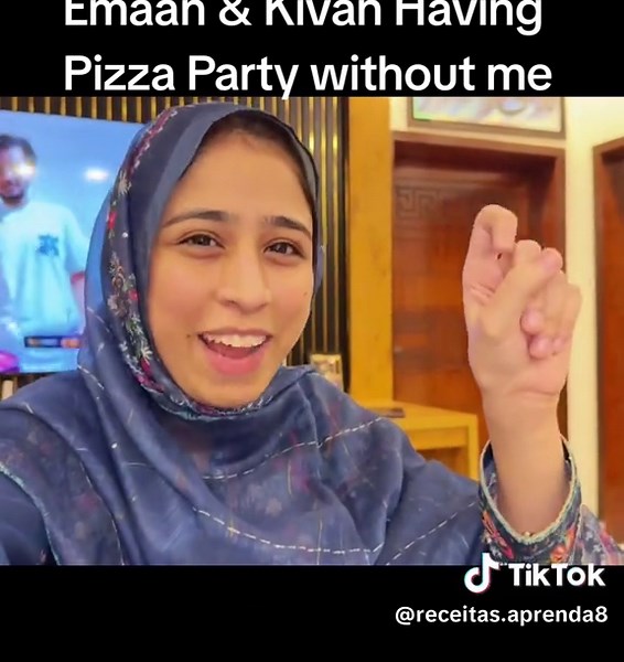 Emaan & Kivan Enjoy Pizza Party Together