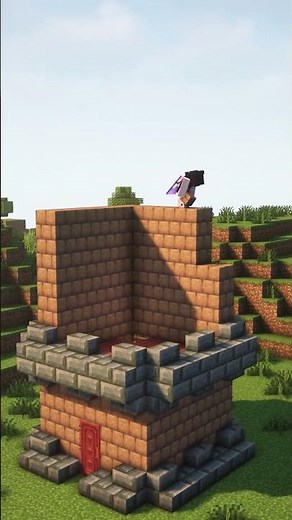 Minecraft Small Tower🏰 #shorts