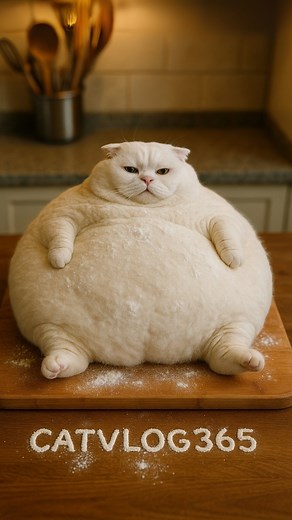 406K views · 1.8K reactions | Dough Cat Deluxe 稜 #cat #cutecat #food #bread #cooking | Cat Vlog | Facebook