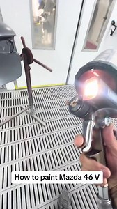 5.8K views · 121 reactions | Mazda 46v is a tough color but beautiful #painting #paint #foryou #foryoupage #fyp #reels #happy #family #love #viral #viralfb #funny #amazing #fypシ゚viralシfypシ゚ | Aaren Collier | Facebook