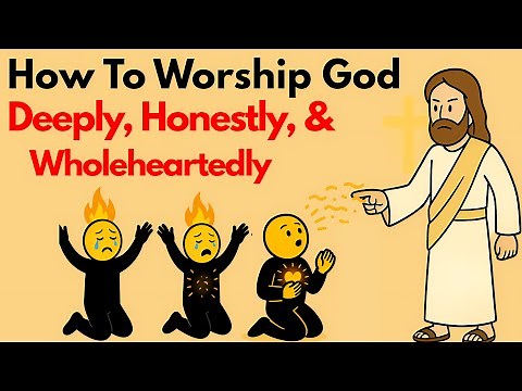 How to worship God genuinely, honestly, and wholeheartedly.