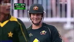 Shane Watson clueless batting against Mohammad Amir.3gp
