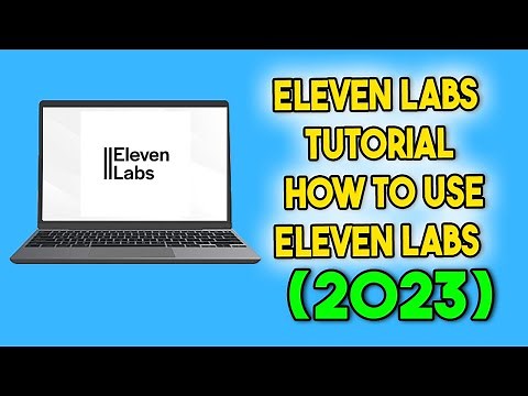 Eleven Labs Tutorial - How to Use Eleven Labs for Beginners (2023)