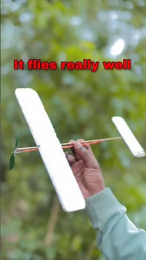 Simple Rubber band Plane ✈️