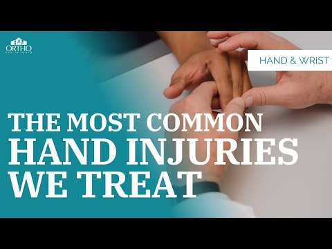 Most Common Hand Injuries | What We See In Clinic #handspecialist