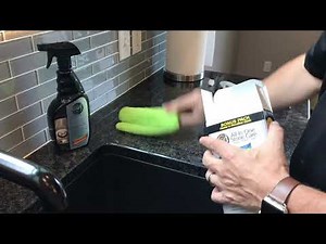 How to Clean a Composite Granite Sink - Mineral Deposits + Stains