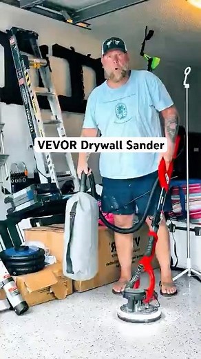Drywall Sanding for DIYers: No Stress with the VEVOR System.