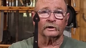 Forging tool chest hinges by hand