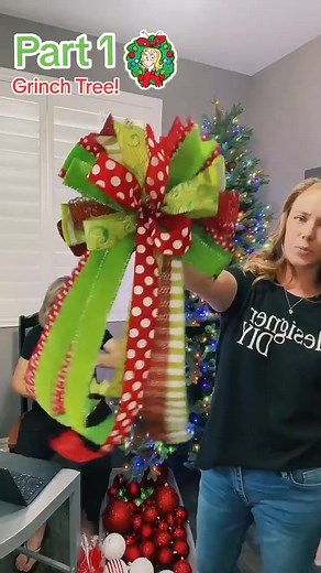 Making a Grinch tree! Part 1. #grinch #grinchtok #grinchmas #grinchtree #christmastree #christmastreedecorating #treedecorating #christmastreeideas #christmasdecorations #grinchdecor #christmastok #christmastiktok #whimsicalchristmas #designerdiy