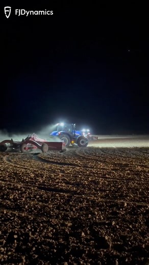#FJD Land Leveling System: Working Great, Even in the Dark! Our FJD Land Leveling System works with amazing accuracy and stays steady, even in strong wind and darkness. 🚜 This nighttime work proves that nothing gets in the way of #precision when FJD empowers your farm, no matter the time or weather. Check out the video to see how FJD helps you #farm smarter – anytime, anywhere. Learn more: https://www.fjdynamics.com/r/Y5r #FJD #FJDynamics #SmartFarming #DigitalFarming #FarmTech #PrecisionAg #Fa