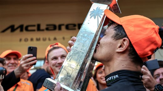 Monaco bump-start for 'Lambo' Norris