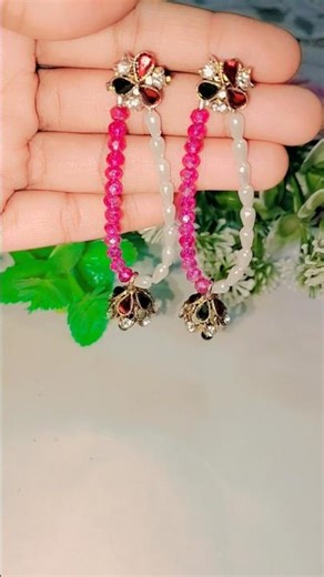 Diy Earring using safety pin 🧷✨|How to make easy earring| #shorts #creative #ytshorts #trending #fyp