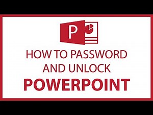 How To Add Or Remove A Passwords In PowerPoint