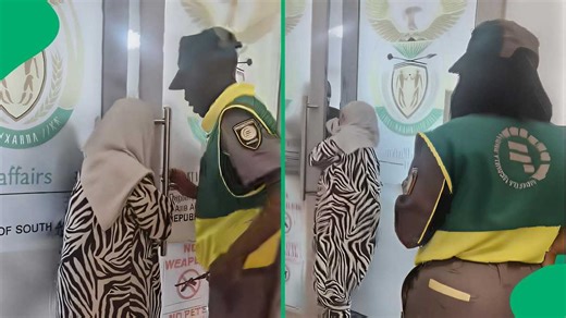 "Why did nobody help?": A security guard is in trouble after mistreating a woman