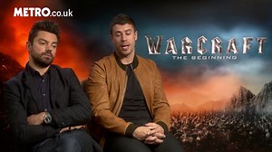 Dominic Cooper and Toby Kebbell on Warcraft