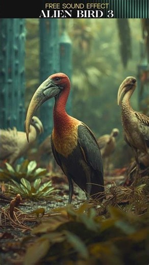 ALIEN BIRD SOUND EFFECT 3 #freesoundeffects #sound #aliensound #alienanimals #alieni #shortsound