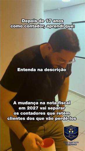 A mudança na nota fiscal em 2027 #ReformaTributária #Contadores