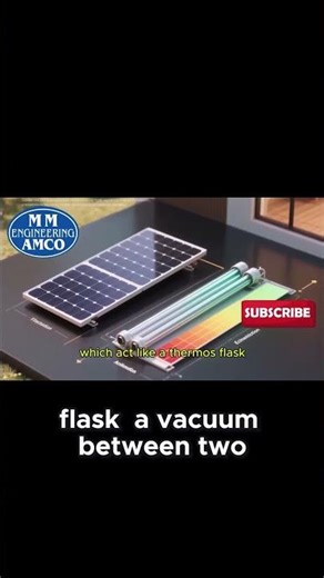 How Solar Collectors Work Like a Giant Thermos Flask