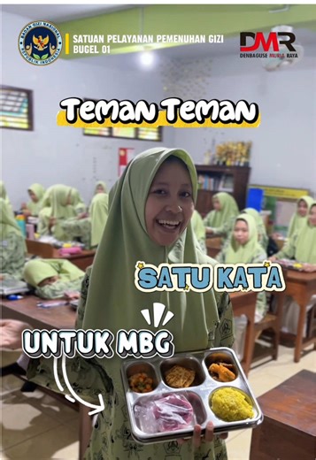 Review menu MBG Hari ini bersama adik” sekolah MA Matholi’ul Huda Bugel #menumbghariini #bgn #sppg #sppgbugel01 #fyp